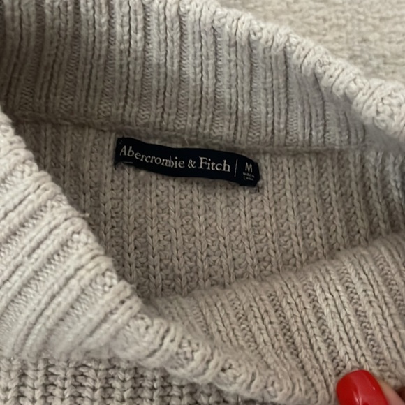 Abercrombie chunky balloon sleeve sweater - Picture 3 of 3